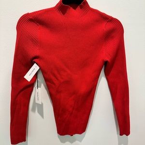 Aritzia/ Babaton, Small, Ambrosia Sculp Knit - Miracle Red